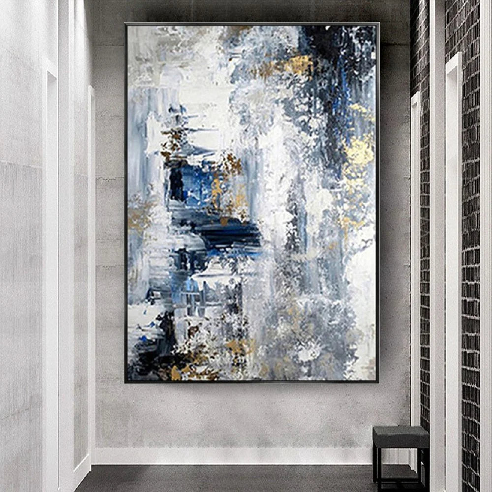 Handmade Abstract Graffiti Canvas Art