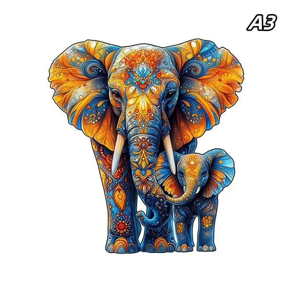 "Mysterious Animal Jigsaw Puzzle"
