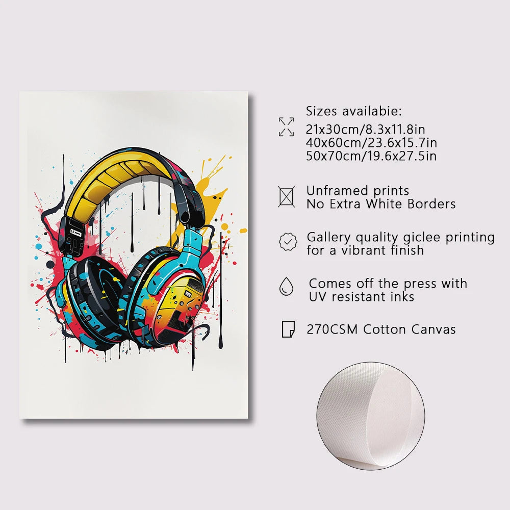 "3-Piece Gaming Wall Art Set"