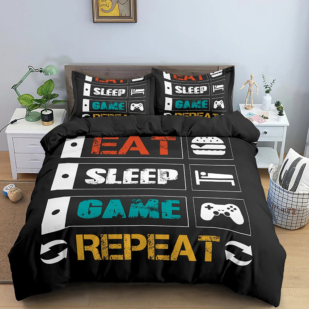 Gamepad Duvet Cover Set - King - The Charming Comfort