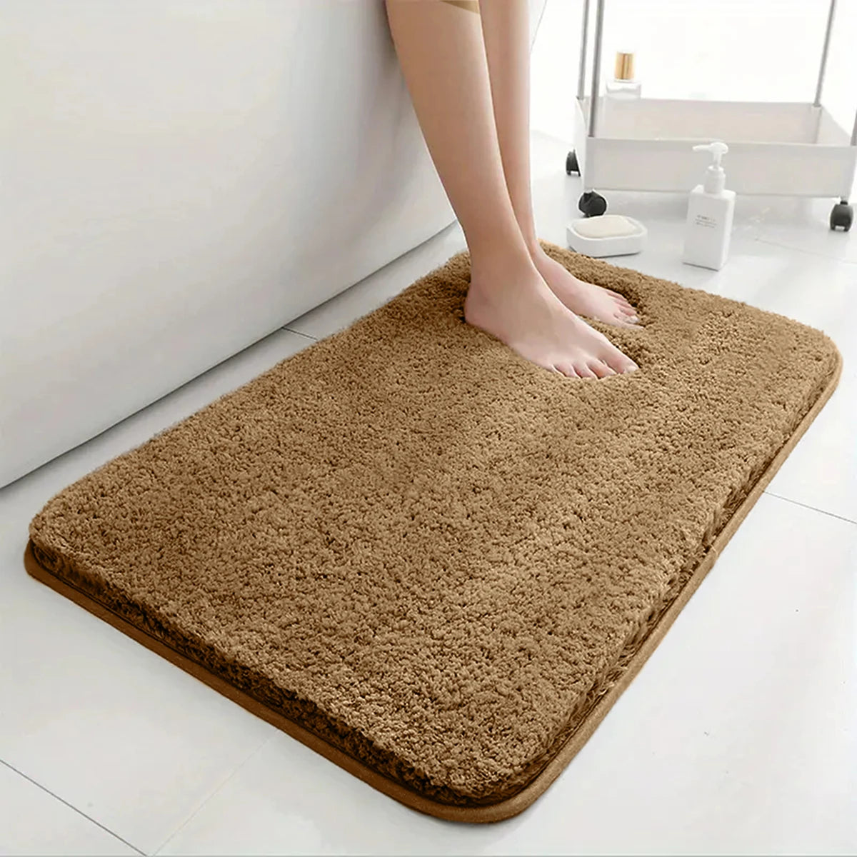 Thickened Anti-Slip Water Absorbent Bath Mat - The Charming Comfort