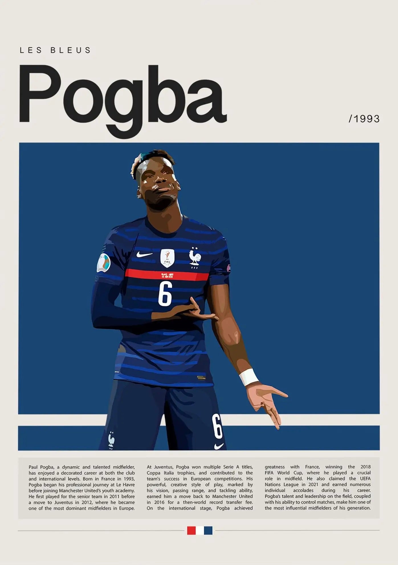 "Football Star Champion Wall Art"