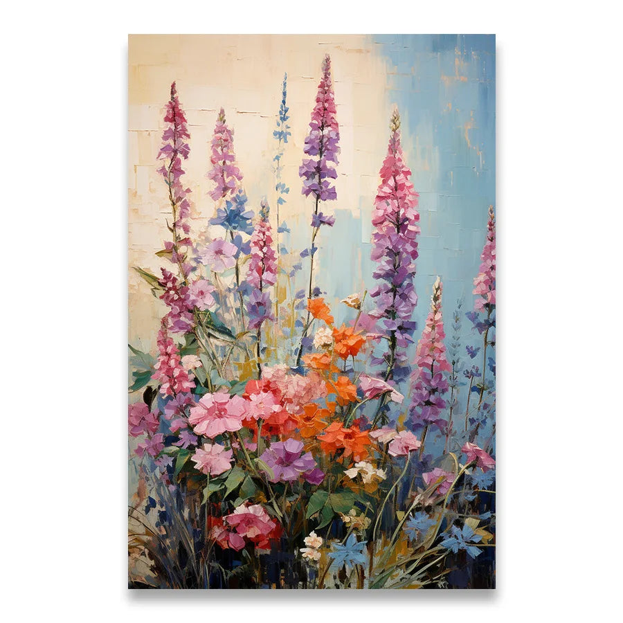 "Stunning Floral Canvas Wall Art"