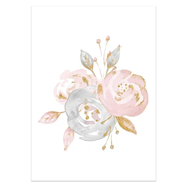 Personalized Ballerina Unicorn Wall Art