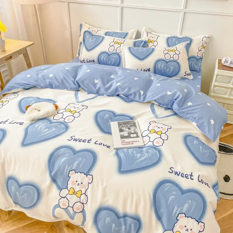 Strawberry Soft Bedding Set - Queen/King - The Charming Comfort