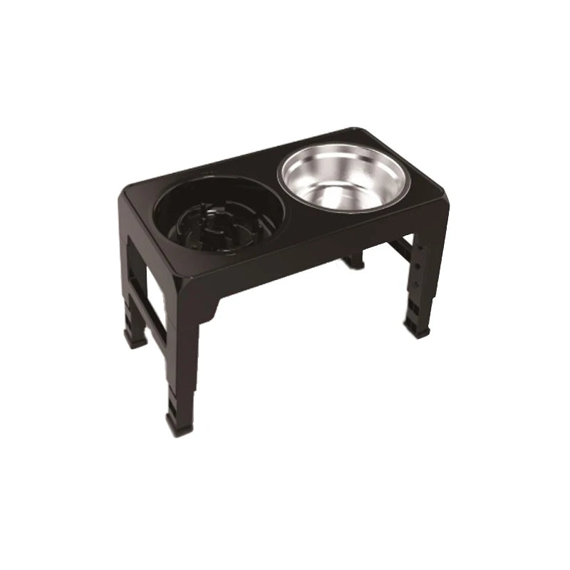 Elevated Dog Feeder with Bowls - The Charming Comfort