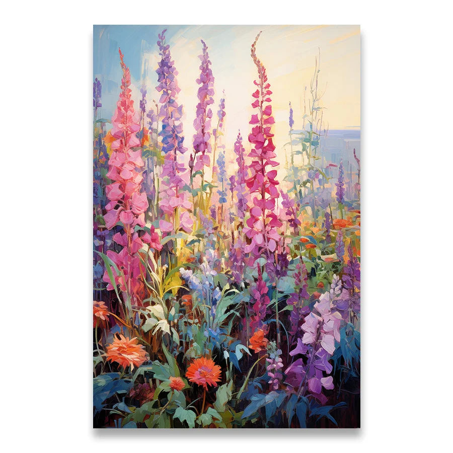 "Stunning Floral Canvas Wall Art"