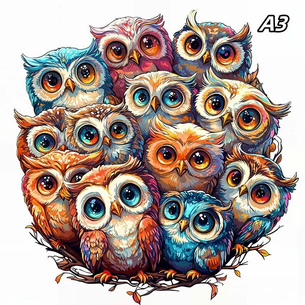 "Mysterious Animal Jigsaw Puzzle"