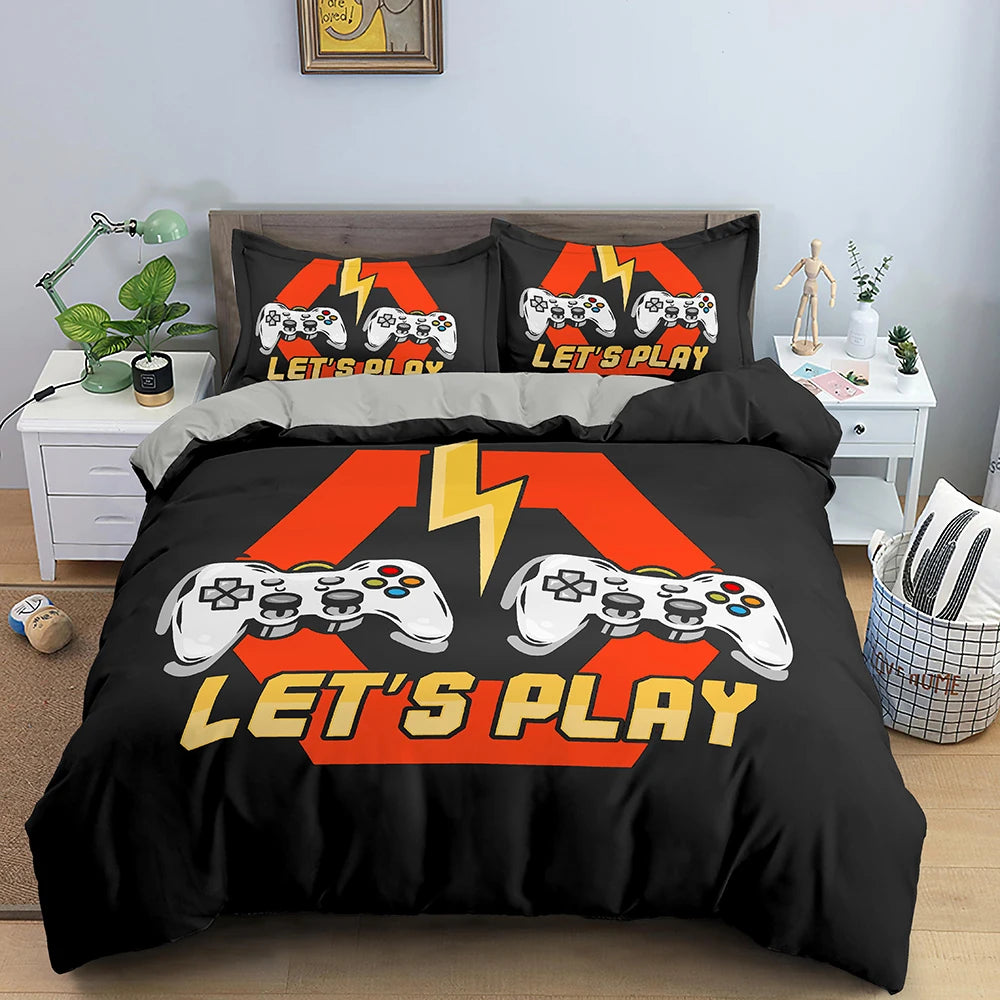 Gamepad Duvet Cover Set - King - The Charming Comfort
