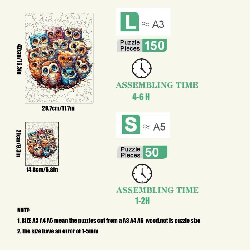 "Mysterious Animal Jigsaw Puzzle"