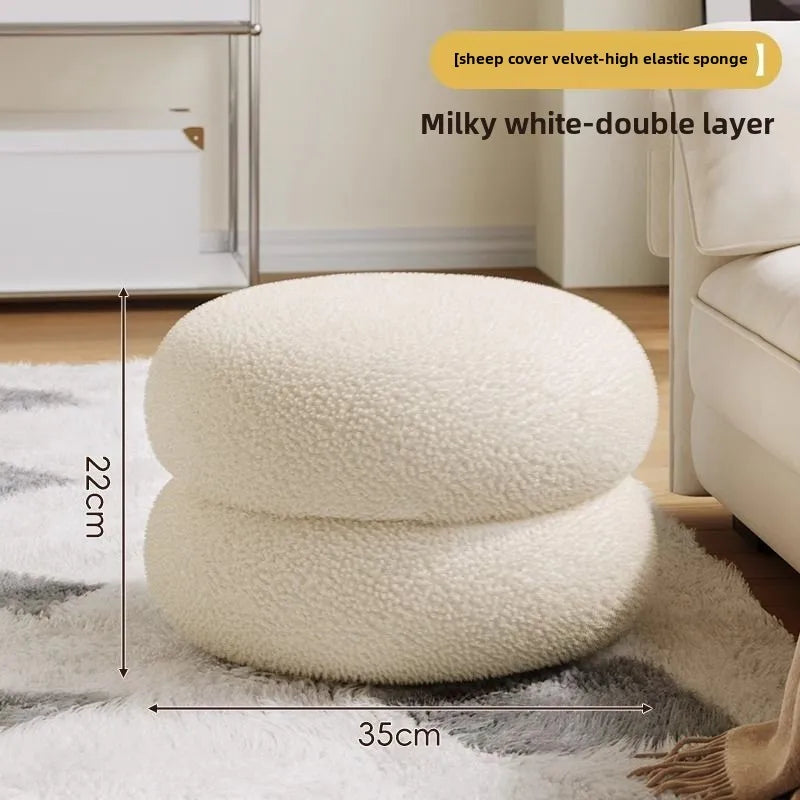 Cozy Lamb Wool Cloud Sofa Chair - The Charming Comfort