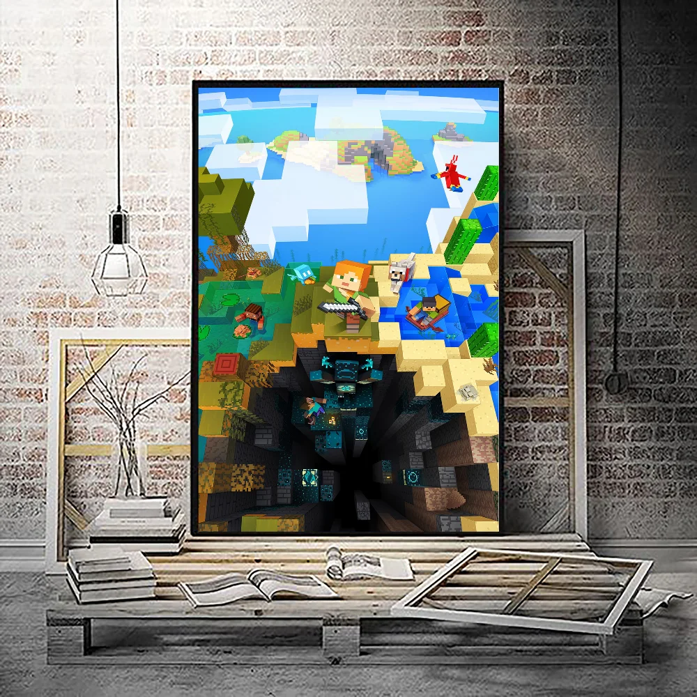 Minecraft Vintage Retro Stickers Set