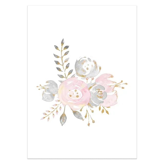 Personalized Ballerina Unicorn Wall Art