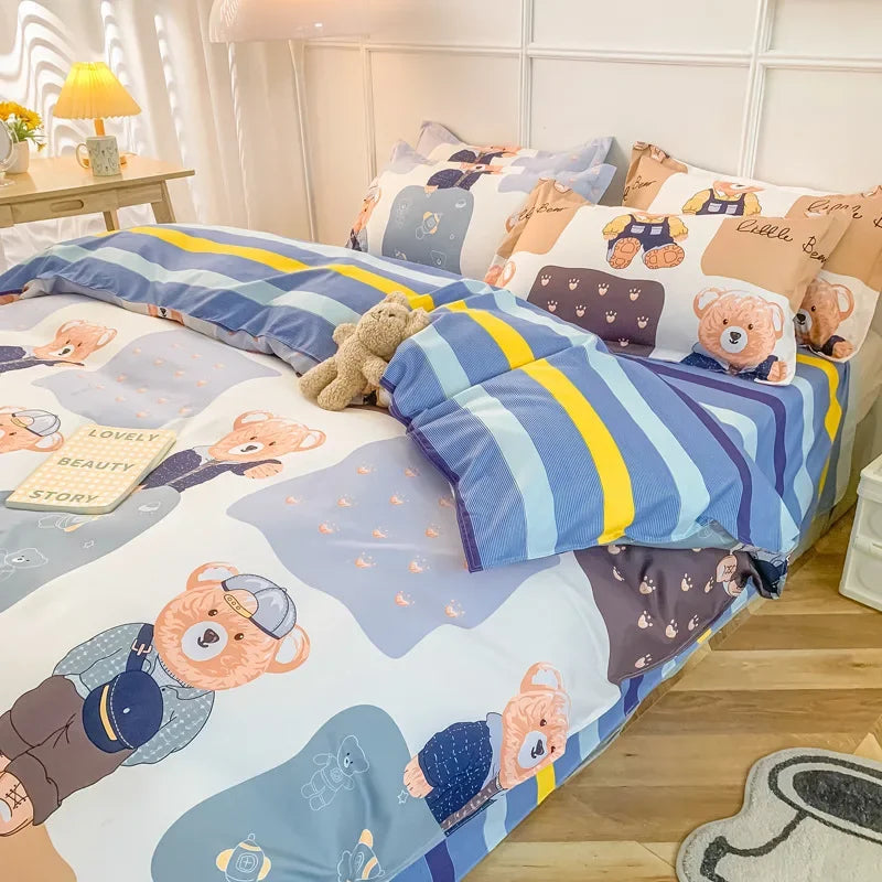 Strawberry Soft Bedding Set - Queen/King - The Charming Comfort