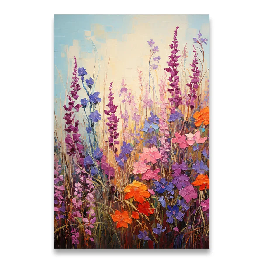 "Stunning Floral Canvas Wall Art"