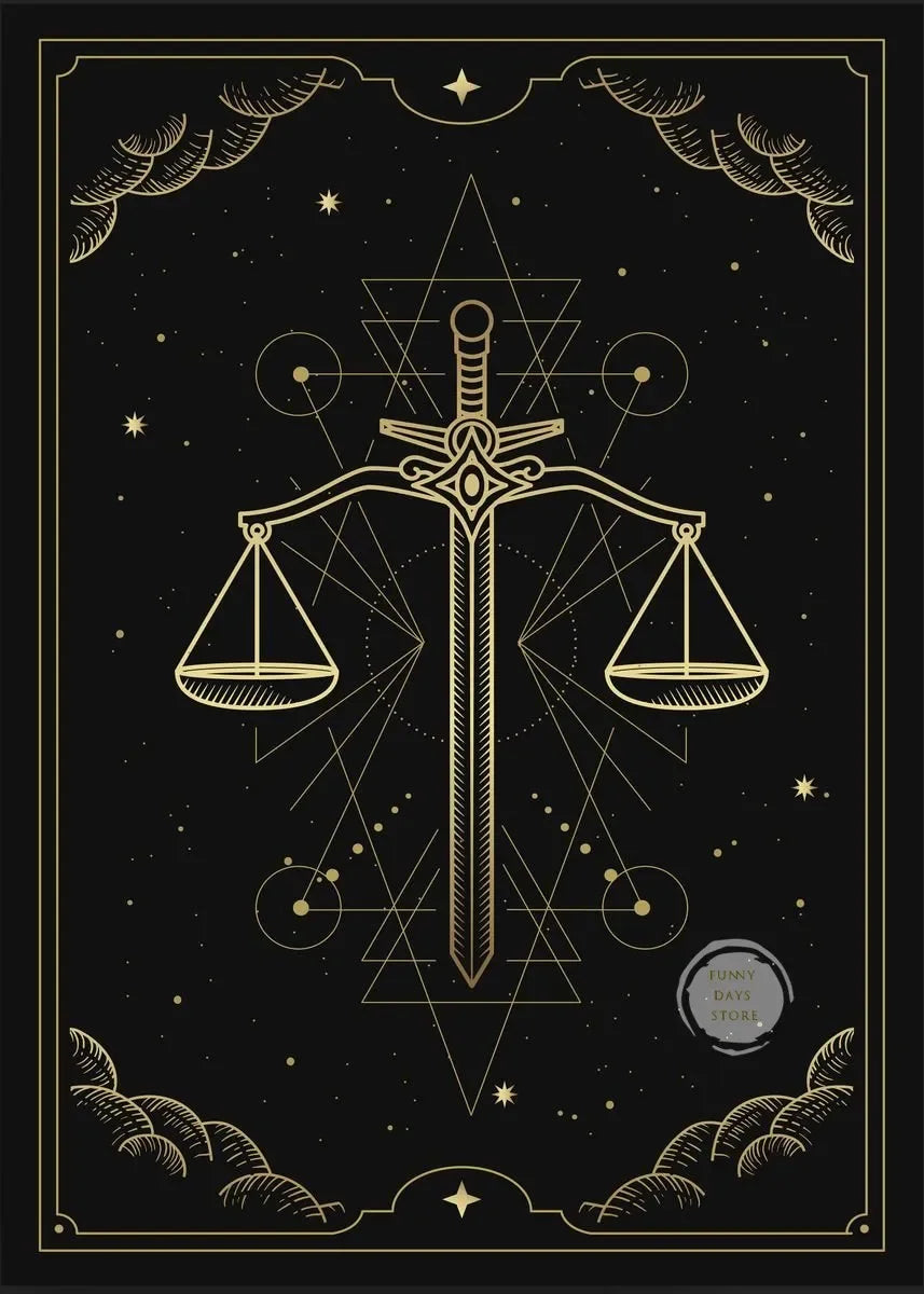 "Justice Lady Canvas Wall Art"