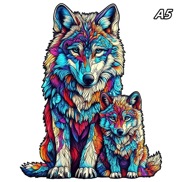 "Mysterious Animal Jigsaw Puzzle"