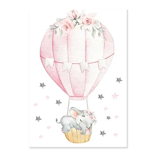 Personalized Ballerina Unicorn Wall Art