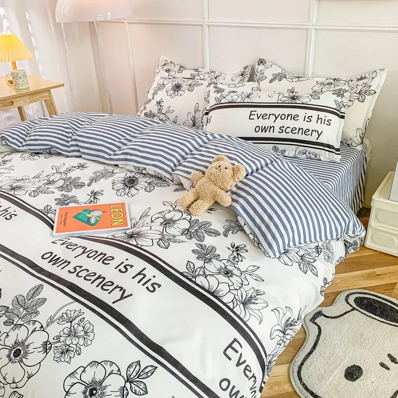 Strawberry Soft Bedding Set - Queen/King - The Charming Comfort