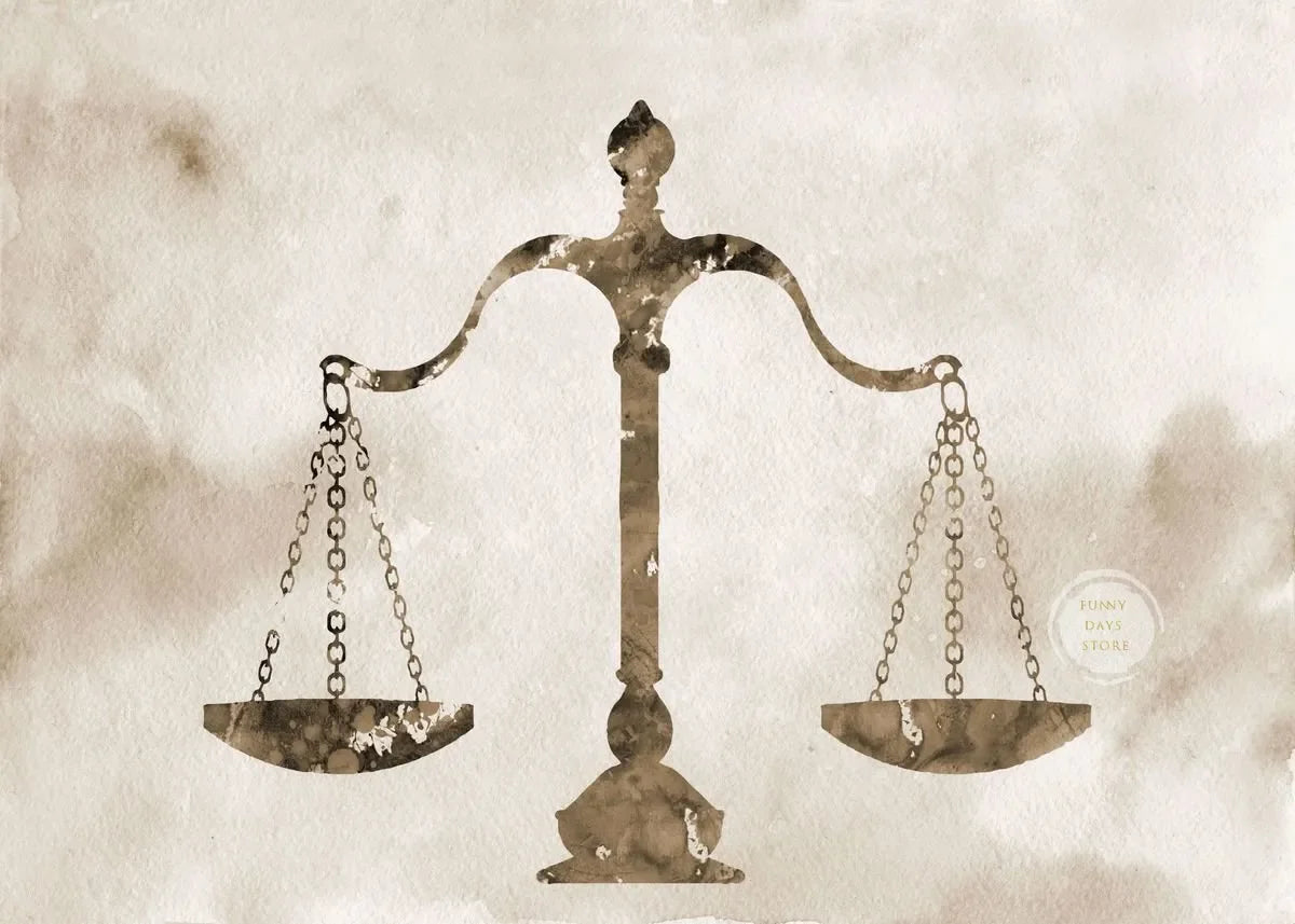 "Justice Lady Canvas Wall Art"
