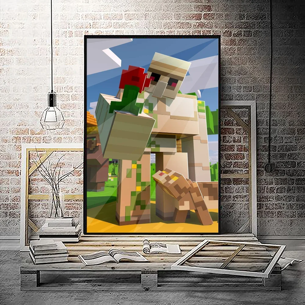 Minecraft Vintage Retro Stickers Set