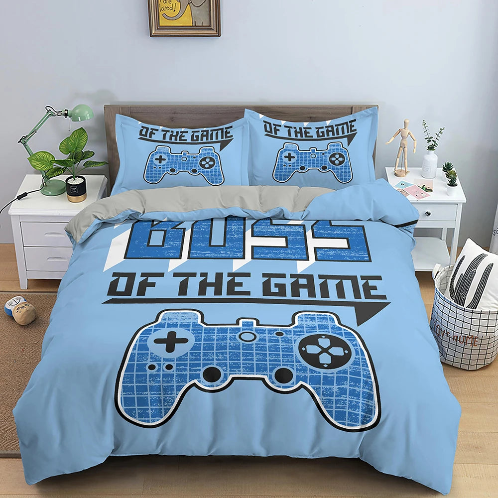 Gamepad Duvet Cover Set - King - The Charming Comfort
