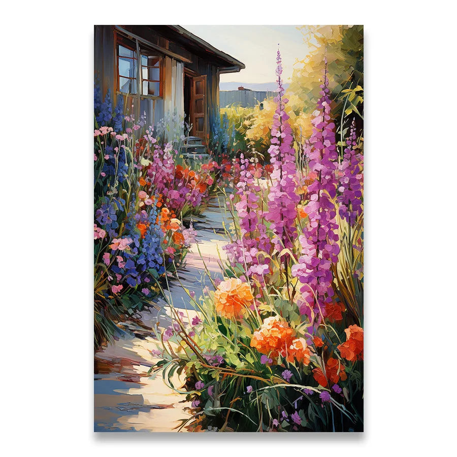 "Stunning Floral Canvas Wall Art"