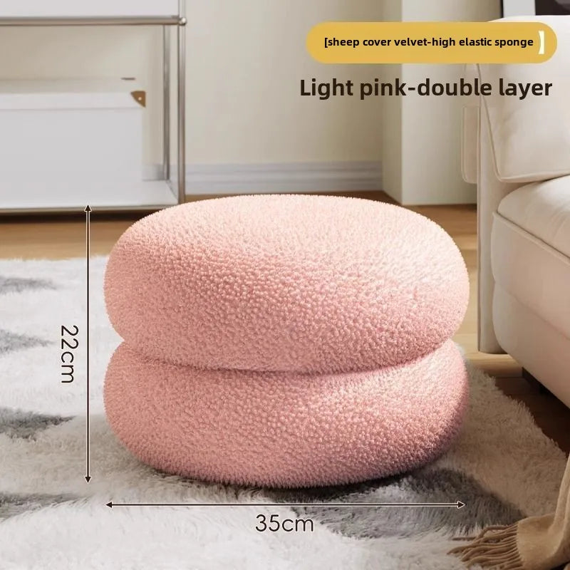 Cozy Lamb Wool Cloud Sofa Chair - The Charming Comfort