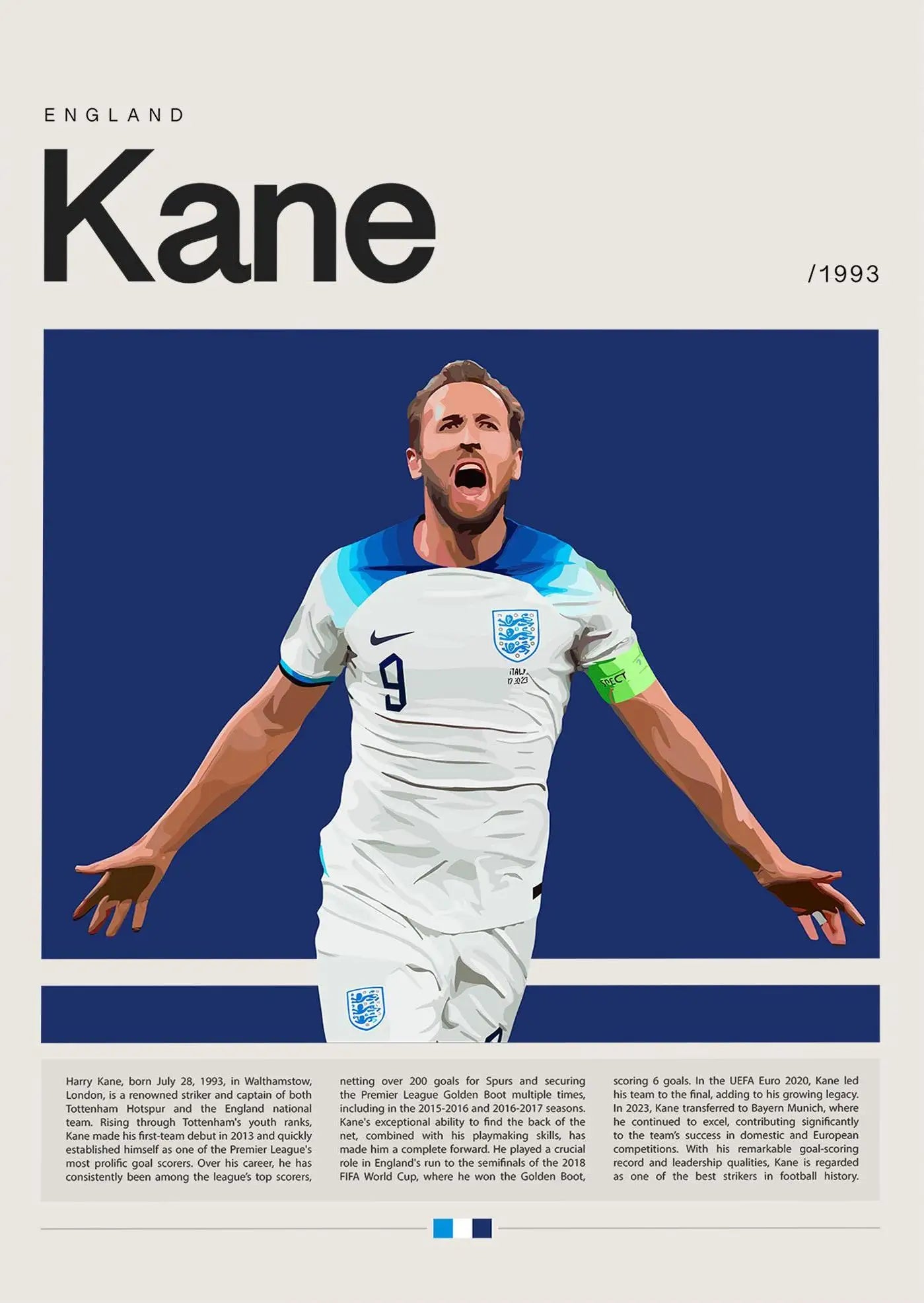 "Football Star Champion Wall Art"
