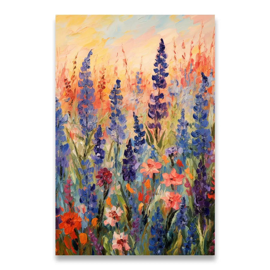 "Stunning Floral Canvas Wall Art"
