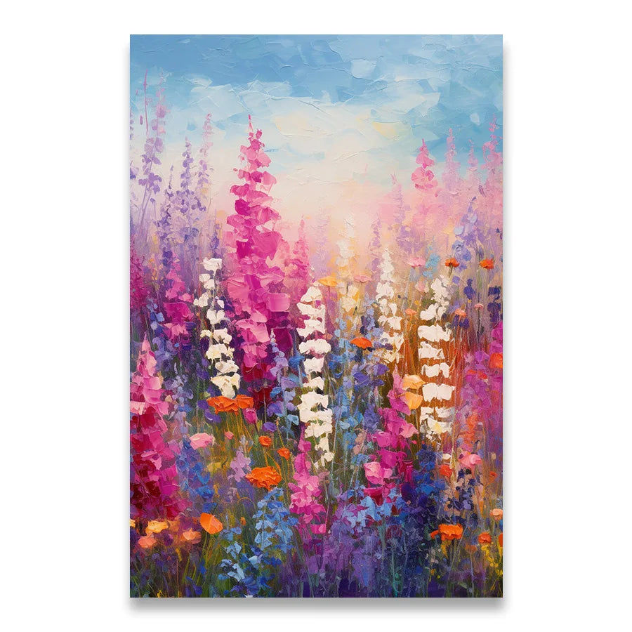 "Stunning Floral Canvas Wall Art"