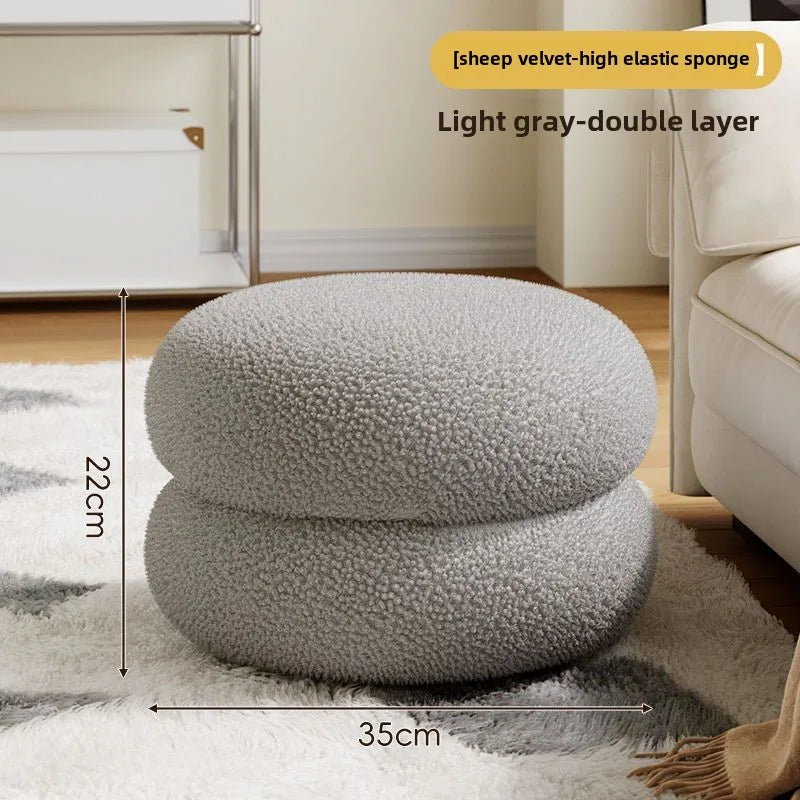 Cozy Lamb Wool Cloud Sofa Chair - The Charming Comfort
