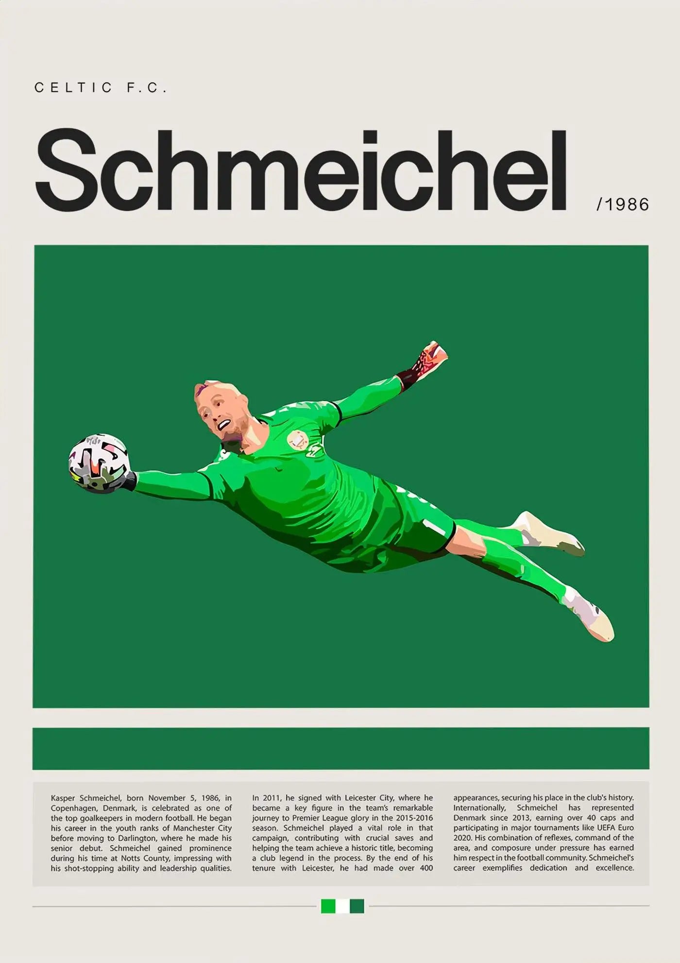 "Football Star Champion Wall Art"