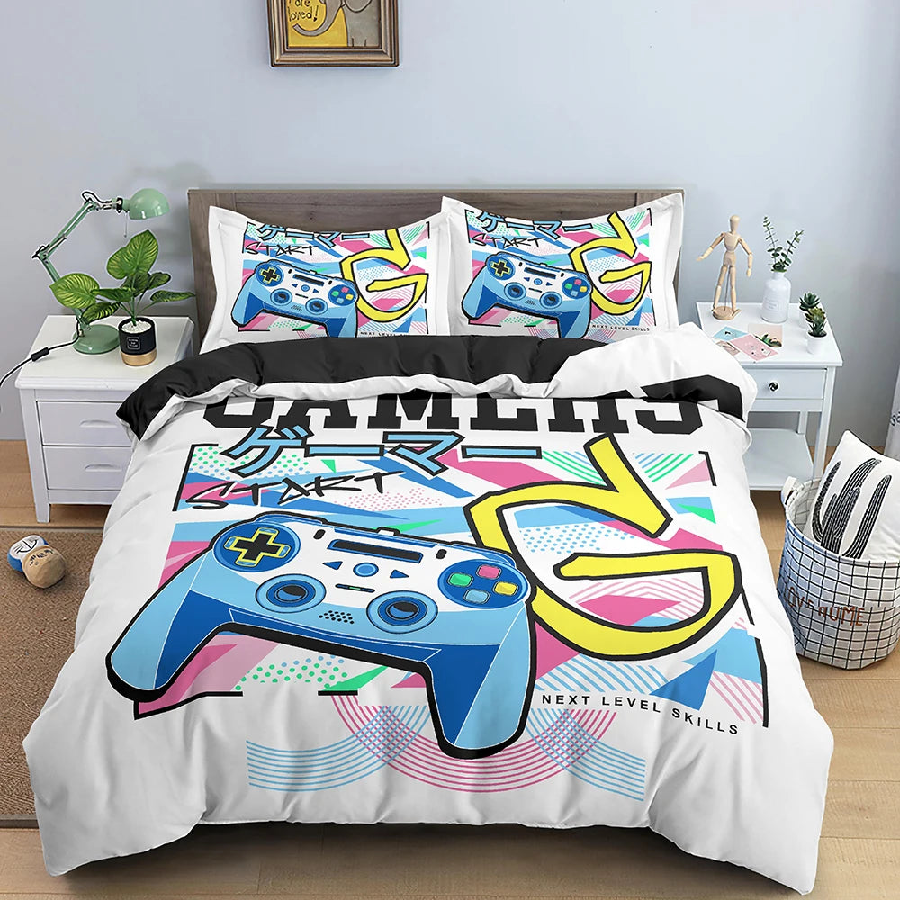 Gamepad Duvet Cover Set - King - The Charming Comfort