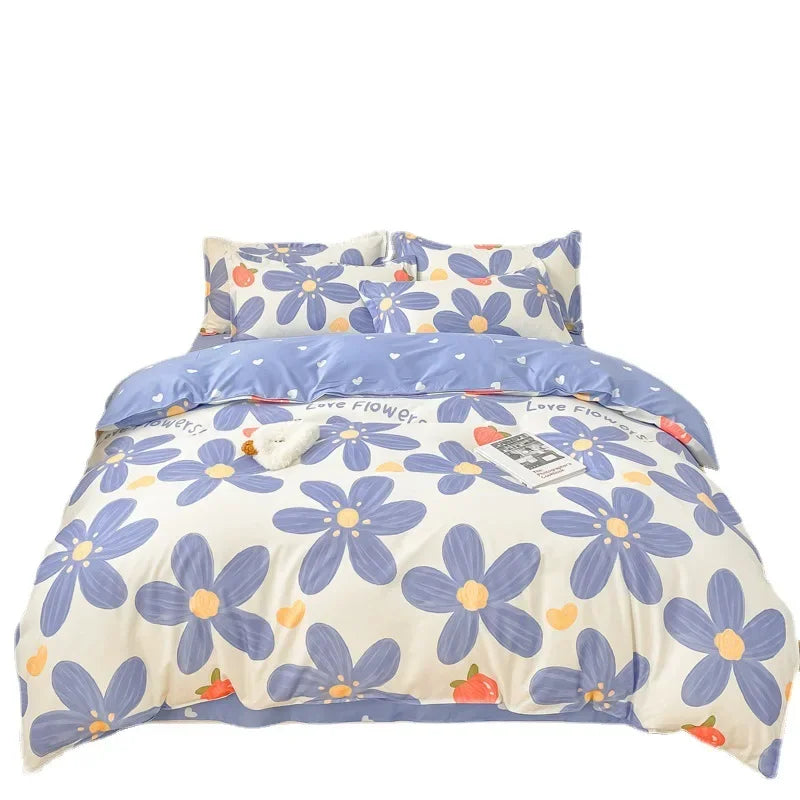 Strawberry Soft Bedding Set - Queen/King - The Charming Comfort
