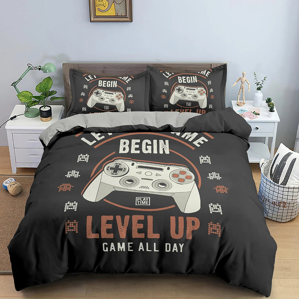 Gamepad Duvet Cover Set - King - The Charming Comfort