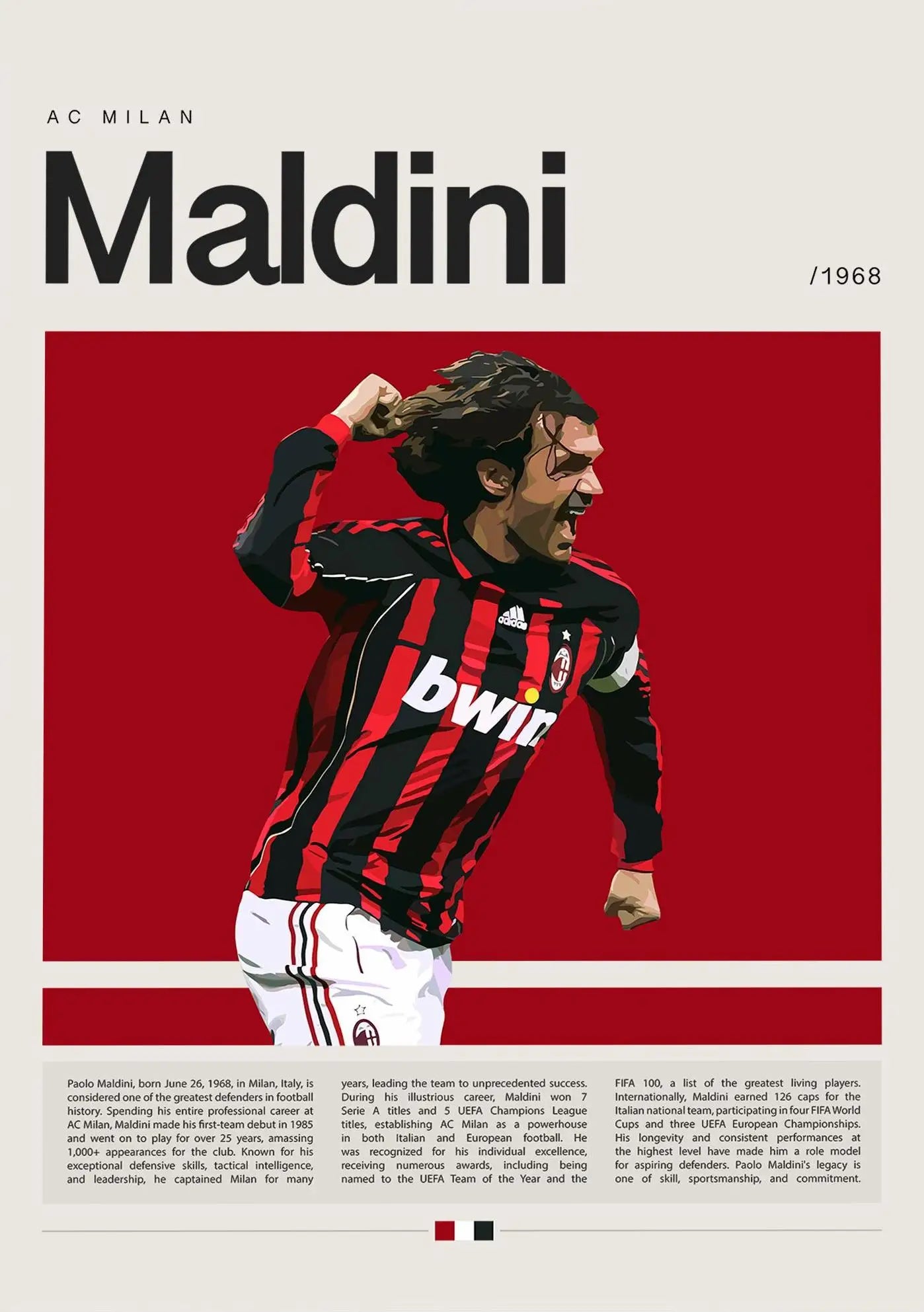 "Football Star Champion Wall Art"