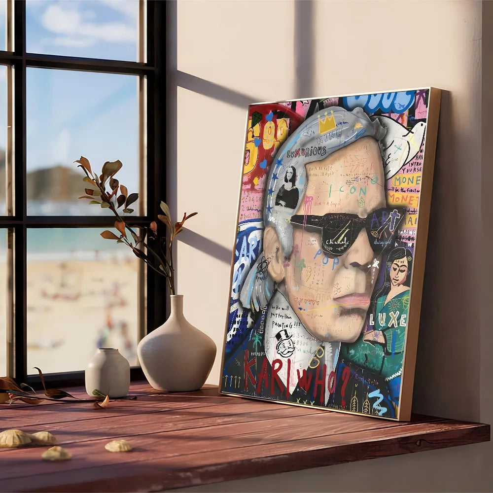 "Vibrant Graffiti Music Wall Art"