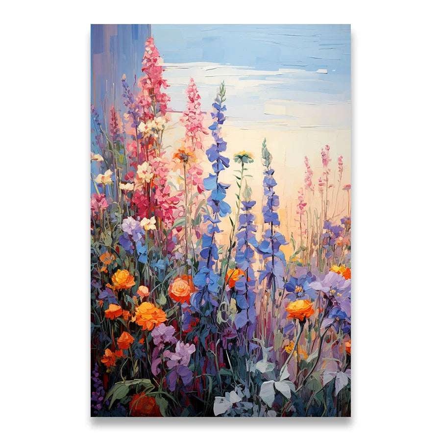 "Stunning Floral Canvas Wall Art"