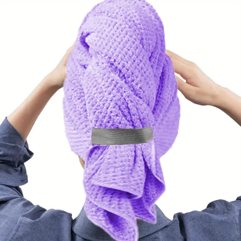 Extra Large Quick-Dry Hair Towel - The Charming Comfort