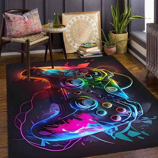 "Cool Game Console Area Rug" - The Charming Comfort